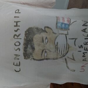 Vintage MTV Rock the Vote Censorship is Un American